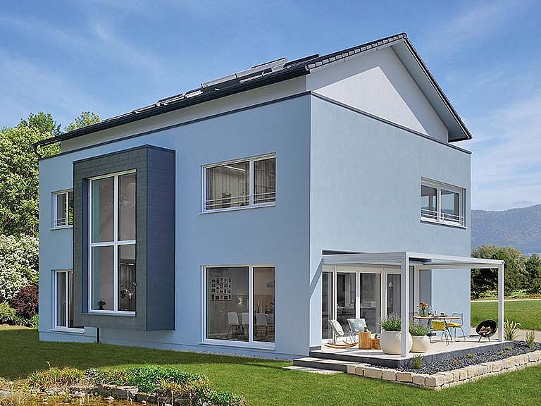 Einfamilienhaus mit modernem Gartenbezug